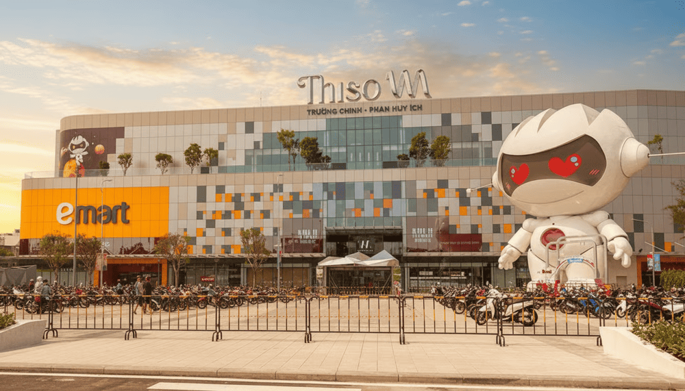 Currently, there are only three Emart supermarket branches in Vietnam, all located in Ho Chi Minh City